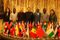 UNESCO合作率少林武术代表团走进非洲